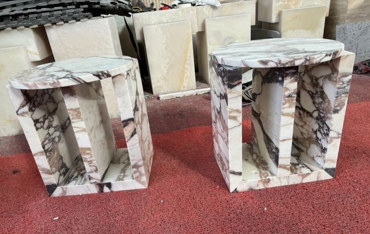 Calacatta Viola Marble Coffee Table