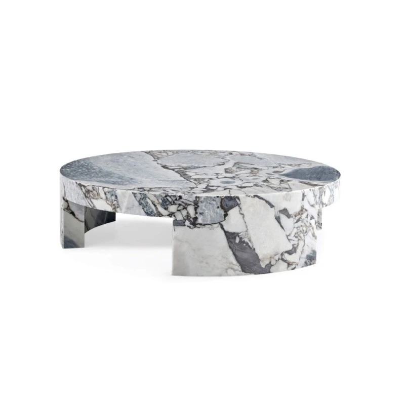 Ocean Storm Coffee Table with Curved Legs