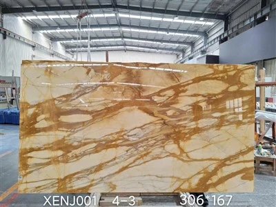 Italian Giallo Siena Marble Slab